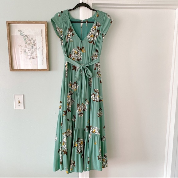 Free People “ All I Got “ Boho Maxi Dress 0 - Picture 2 of 13